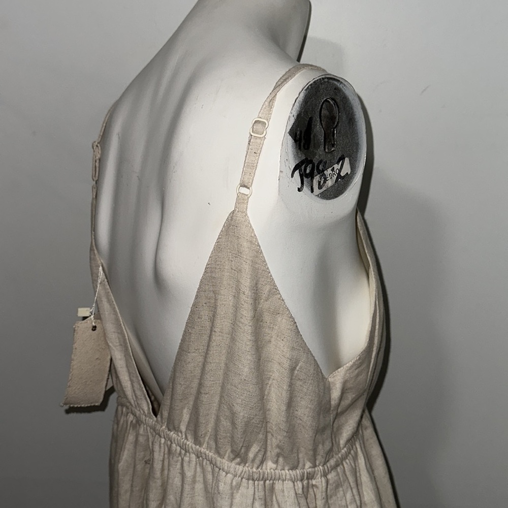 NWT LINEN BLEND DRESS - Picture 5 of 9
